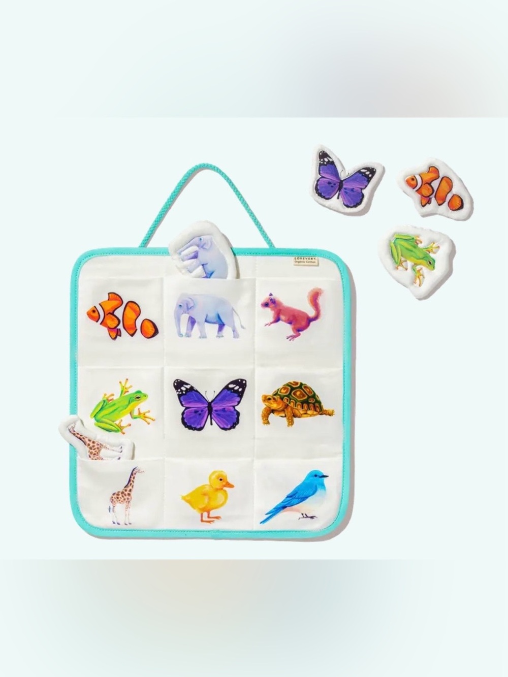 LOVEVERY Quilted Critter Pockets - Like New!